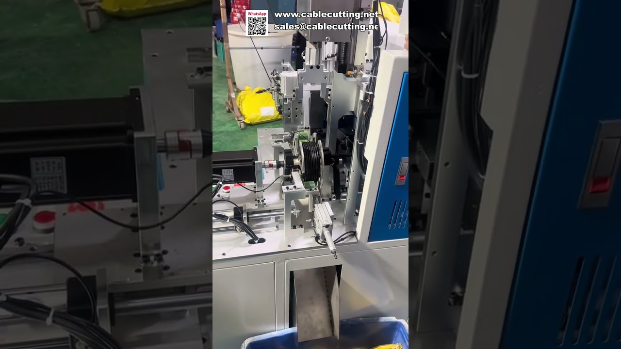 Automatic Cable Winding and Tying Machine for Production Lines - Shorts