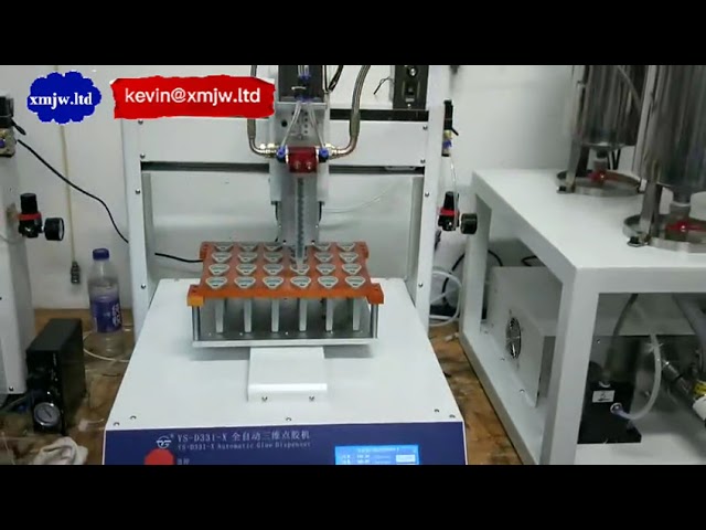 Automatic Silicon Solder Paste Dispenser for Mobile Key Manufacturing