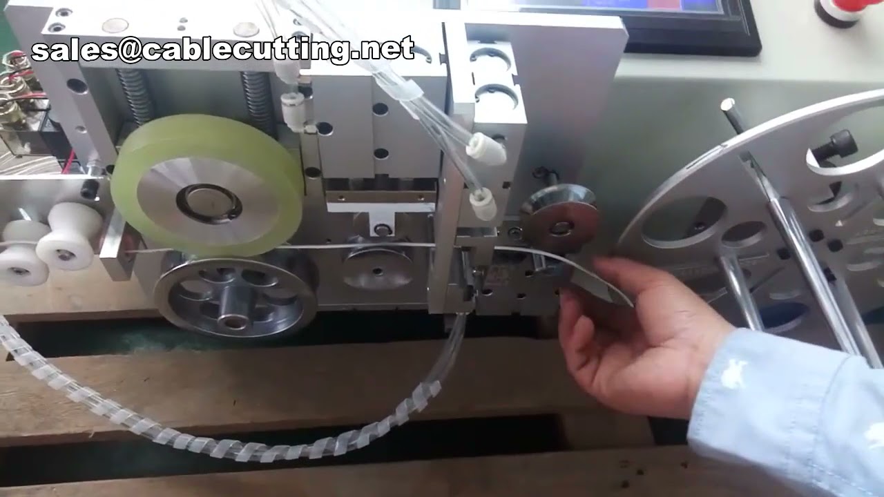Automatic Cable Winding and Tying Machine with Counter Meter Function