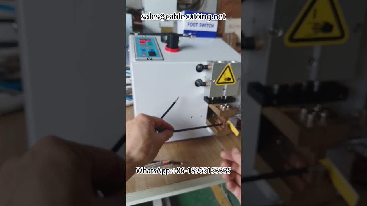 Wire Stripping Machine | Wire Harness Equipment | Metal Mesh Stripping Machine