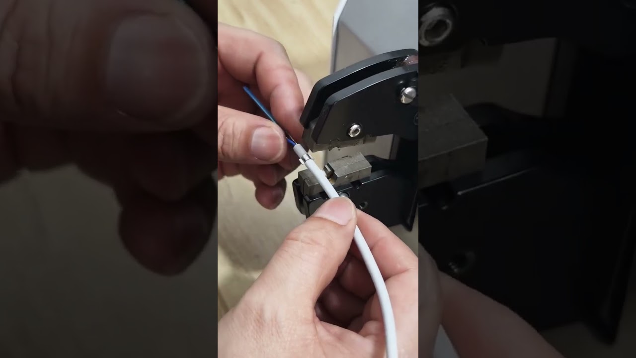 Custom Terminal Crimping Pneumatic Machine for Small Wing Terminals