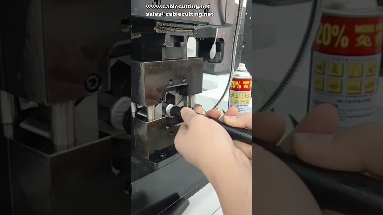 Hexagon Servo-Free Die Change Terminal Machine, Quadrilateral Four-Point B-Shape 300-Square Oil Crimp