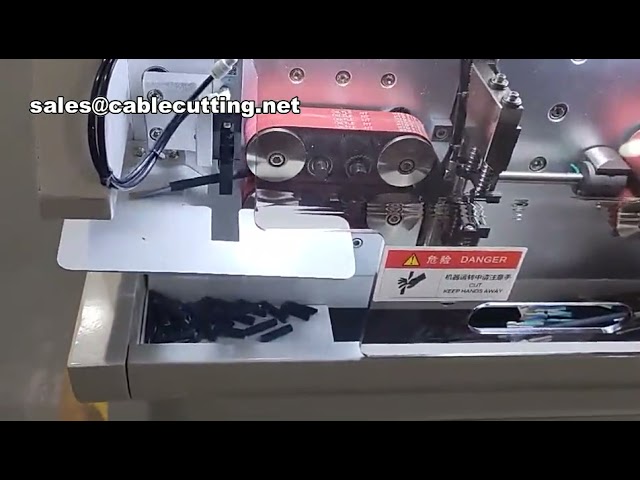 32-Wheel Drive Automatic Multi-Core Sheathed Wire Cutting and Stripping Machine for 25mm Cables