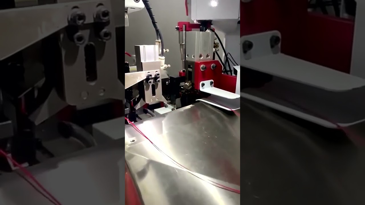 AWG#18 AWG#32 Automatic Wire Crimping Machine   Cable Cutting, Stripping, Terminal Crimping