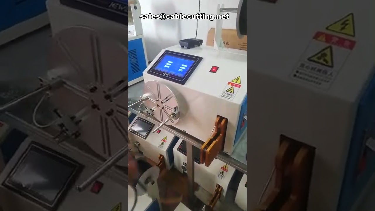 Industrial Wire Winding and Tying Machine for Automation