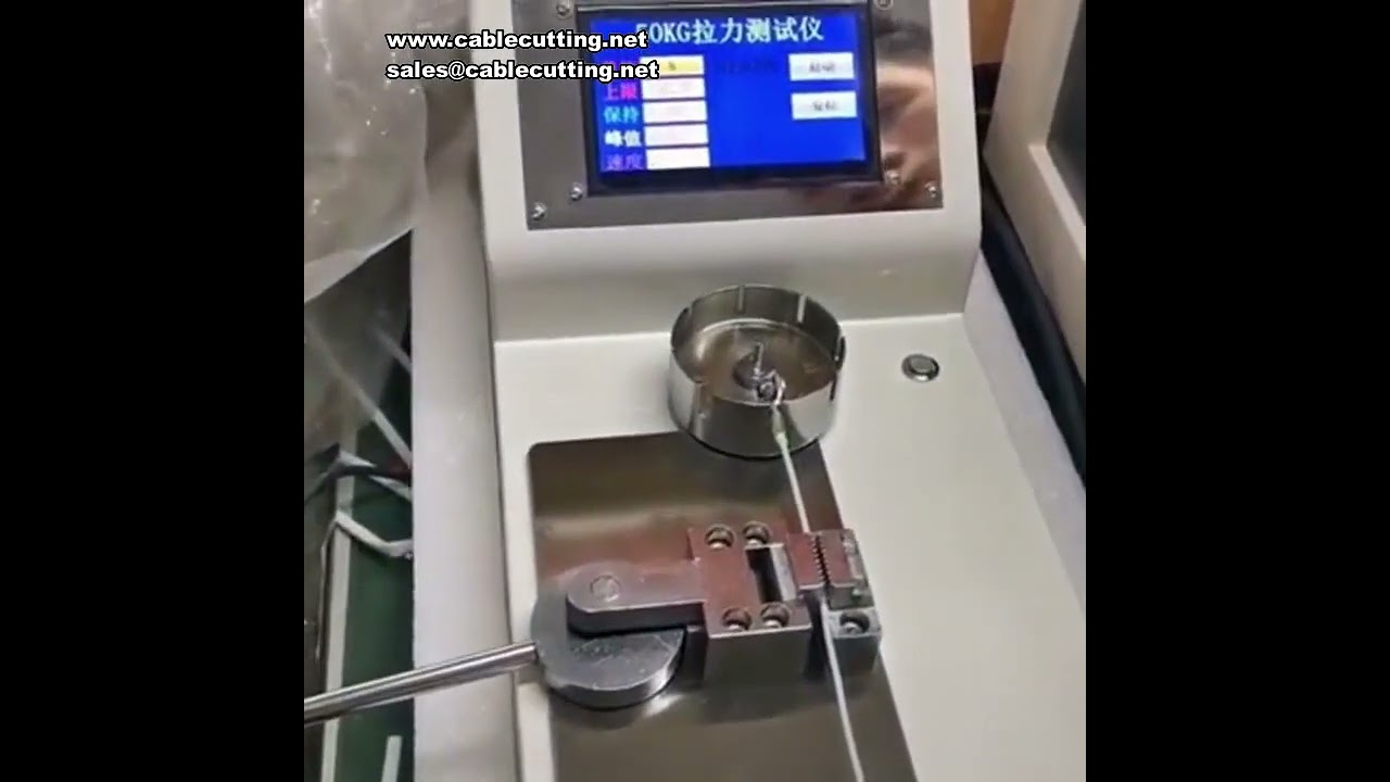 500-N 1000-N Electric Terminal Tension Tester, Wire Harness Push Pull Strength Testing