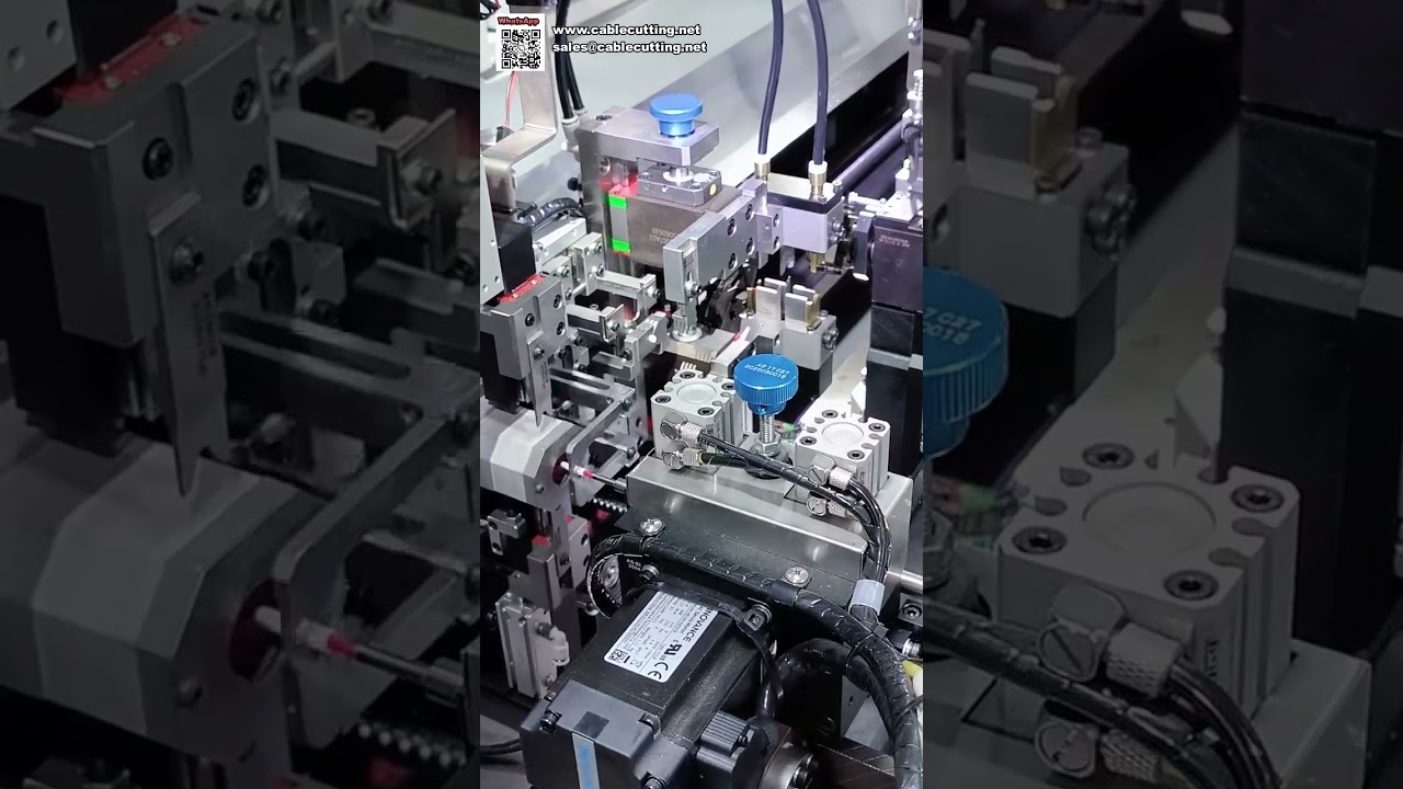Multifunctional Terminal Crimping Machine with Heat Shrink and Number Tube Insertion - Shorts