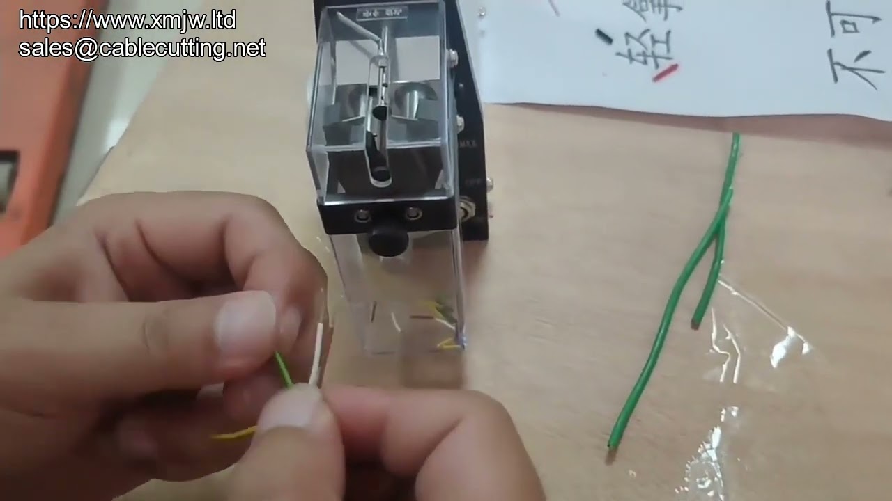 Precision Pneumatic Wire Peeling and Stripping Machine