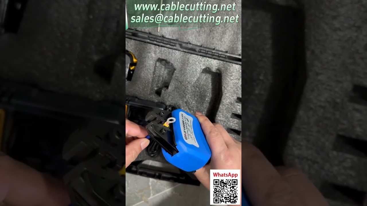 鋰電壓線鉗  便攜式戶外壓接工具 可換模具 配雙電