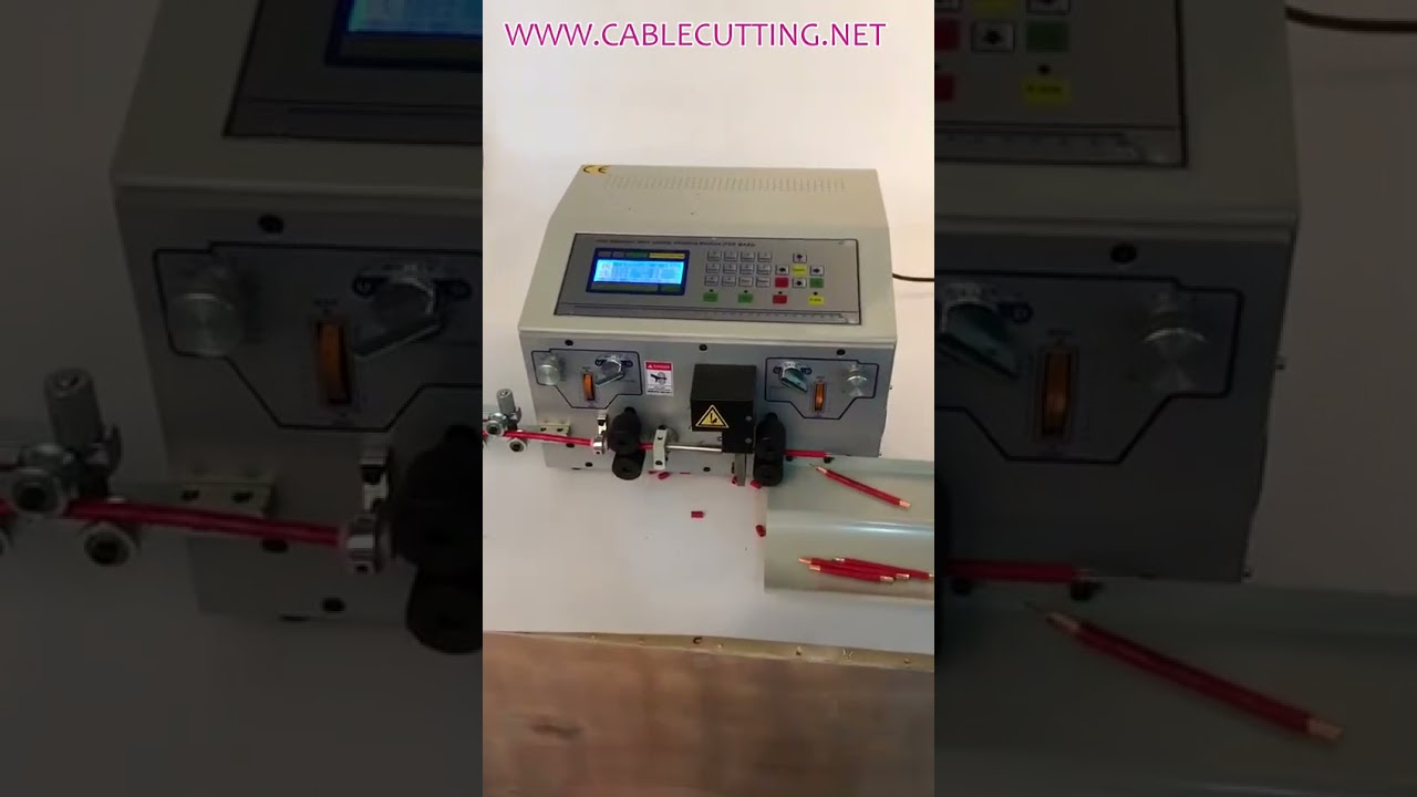 Power Wire Stripping and Cutting Machine | Automated Cord Processing
