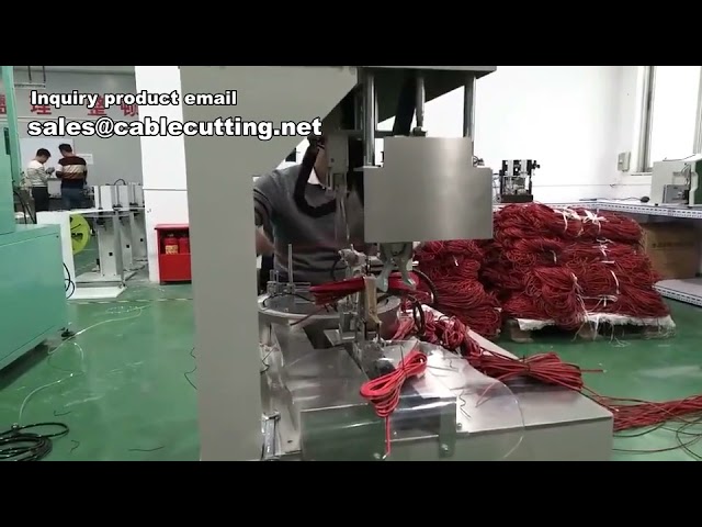 Mesin Gulung, Bundel, dan Ikat Kabel Otomatis untuk Produksi Efisien