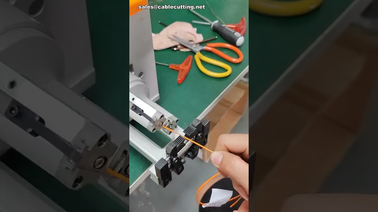 高性能同軸ケーブル剥線機！トランスワイヤー加工の自動化 #工場 #機械 #DIY