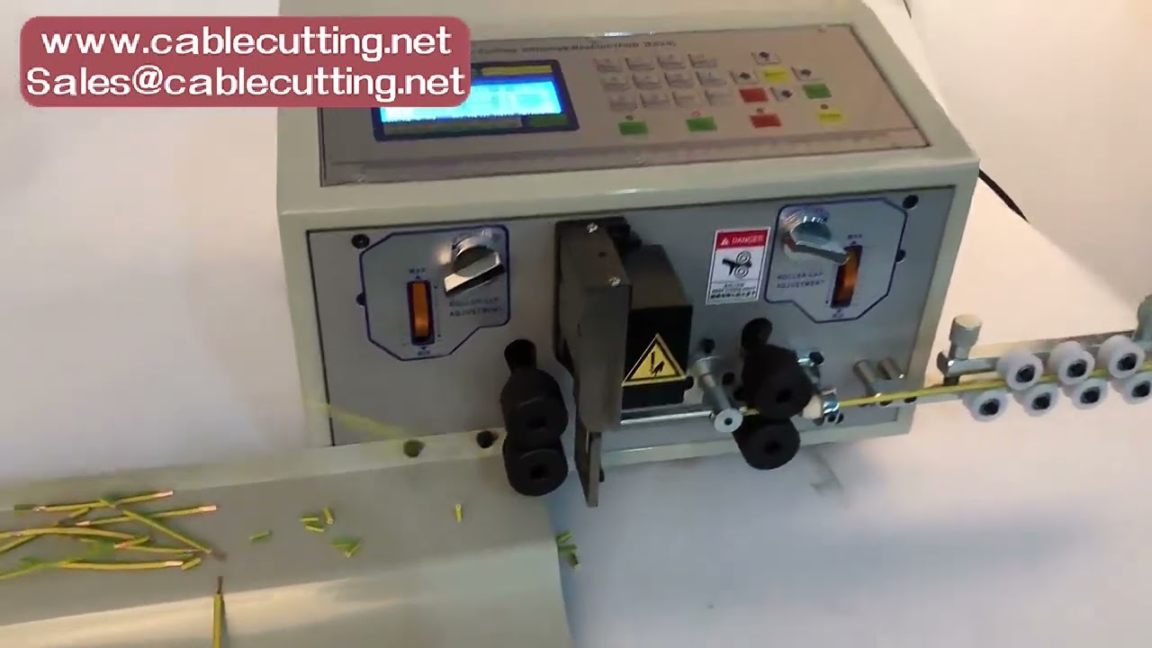 Wire Peeling, Stripping, and Cutting Machine | Automated Wire Processing