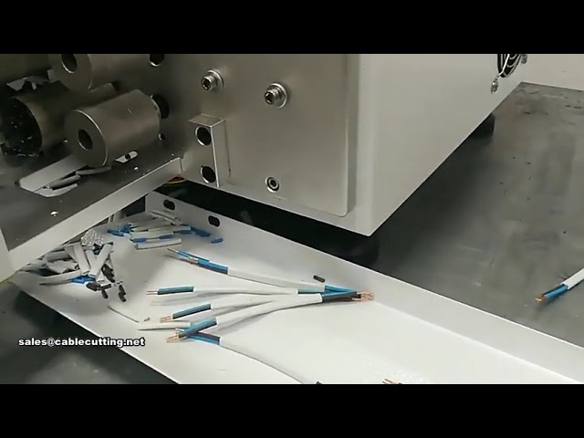 Automatic Wire Cutter and Stripper with Twisting Machine