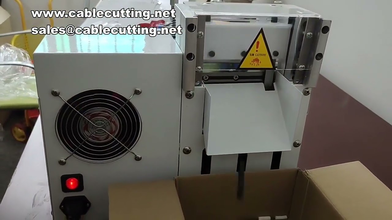 Heat Shrink Tube Cutting Machine | PVC Insulated Tube & Fiberglass Tube Cutter