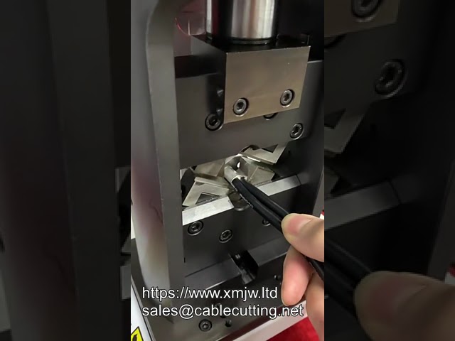 40-Ton Hydraulic Terminal Crimping Machine with Six-Side Crimping Mold for Aviation and Medical Industry