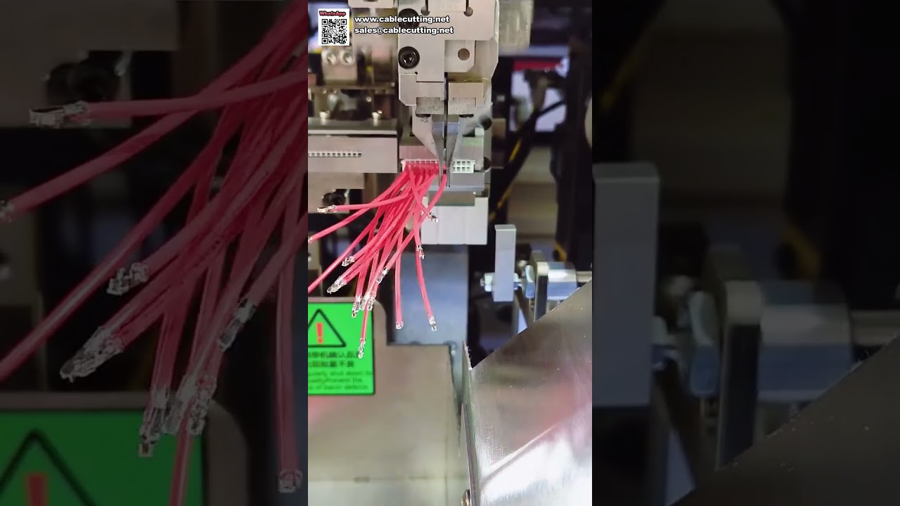 Intelligent Fully Automatic Housing Insertion Machine for Wire Harness Processing - Shorts
