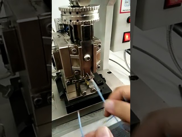 4T Cable Terminal Crimping Machine, 220V/110V Wire Harness Copper Lug Crimper