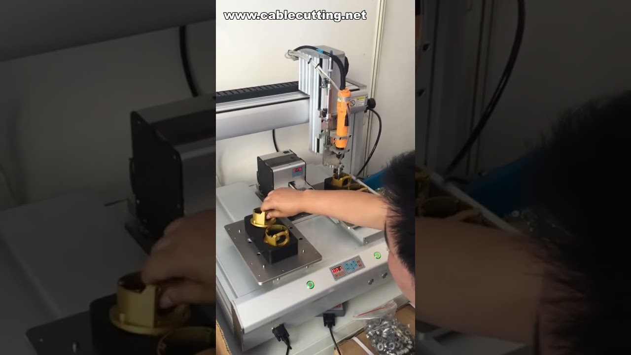 自动螺丝锁付机器人 | 工业螺丝拧紧系统 | 高效装配自动化