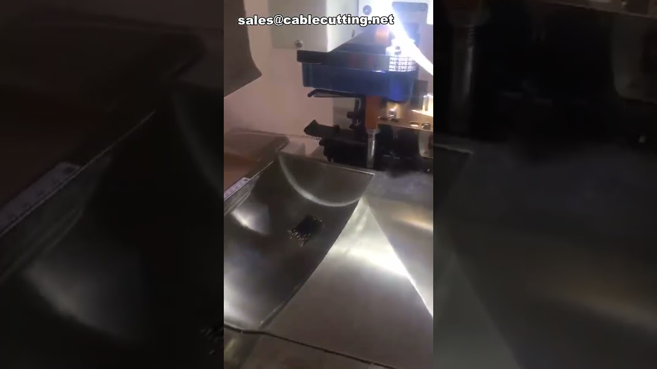 全自動剝線壓著機｜雙端壓接端子機｜高效能線束加工設備