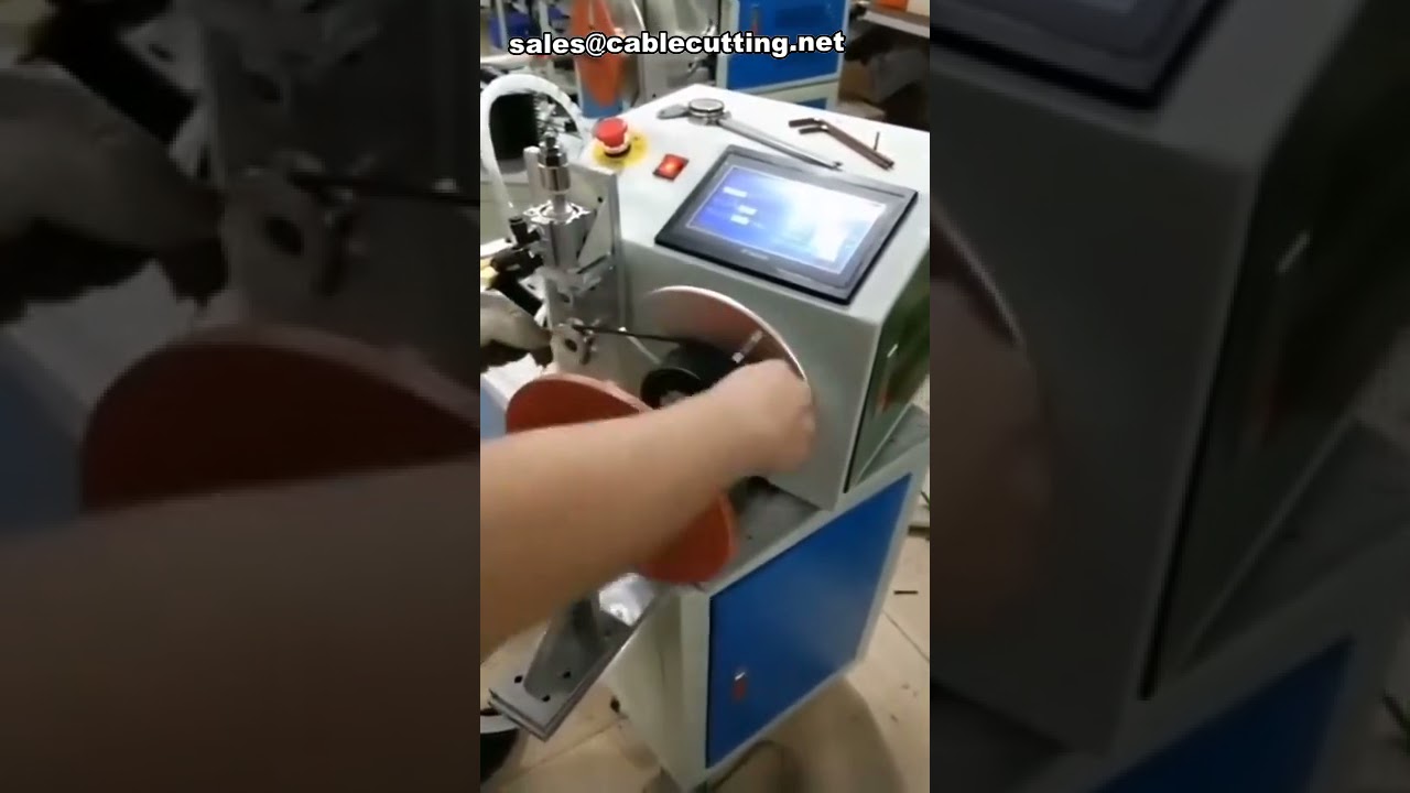 小型ケーブル巻き取り結束機｜仕上げ機能搭載で配線整理も自動化