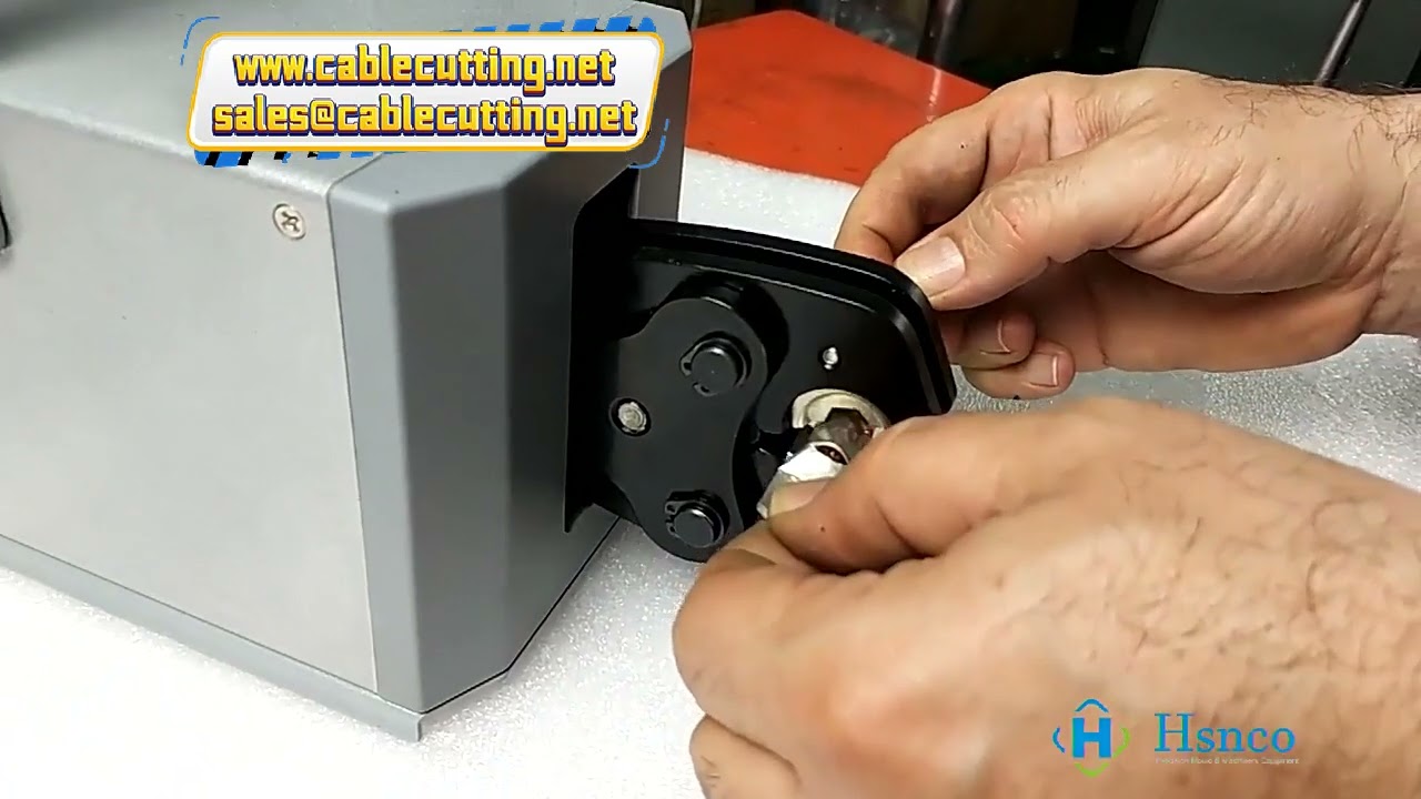 Pneumatic Terminal Crimping Machine for Ring Lugs with Wire Crimper