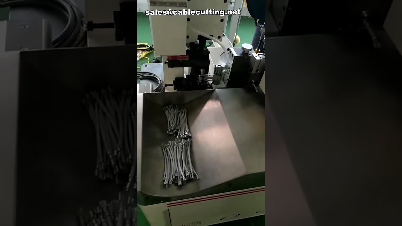 Automatic Terminal Pressing and Crimping Machine for Flat Cable, Electrical Type