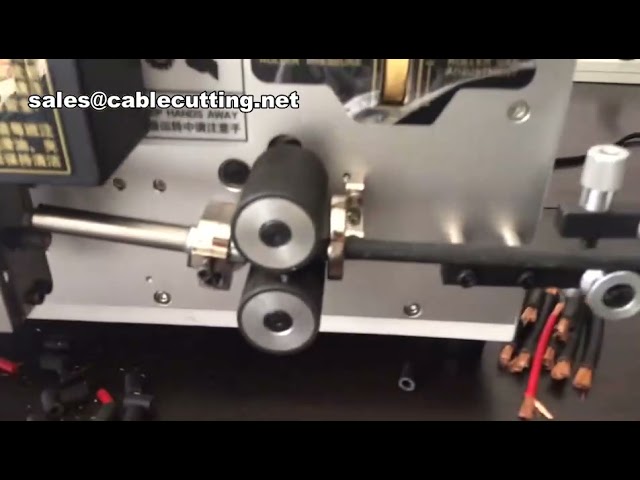 Factory Direct 0-1-2-5mm² Automatic Computer Wire Stripping Machine