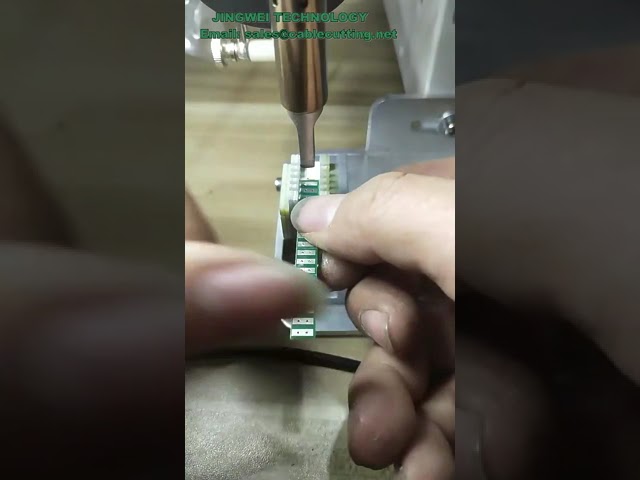 Semi-Automatic Wire Soldering Machine for Aviation Plugs, Light Strips, and Circuit Boards