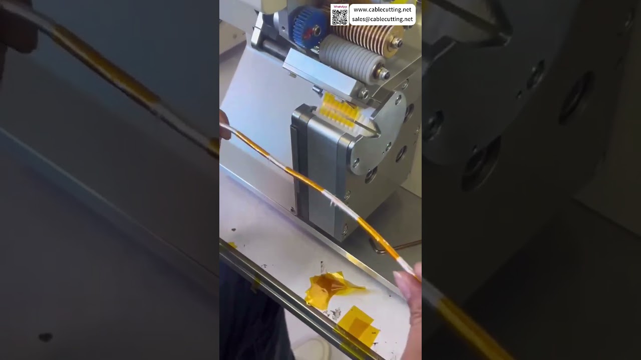 Auto Tape Dispensing Winding Machine HXN 40L 2 To 7 5mm OD Tape Length Setting System Ops - Shorts