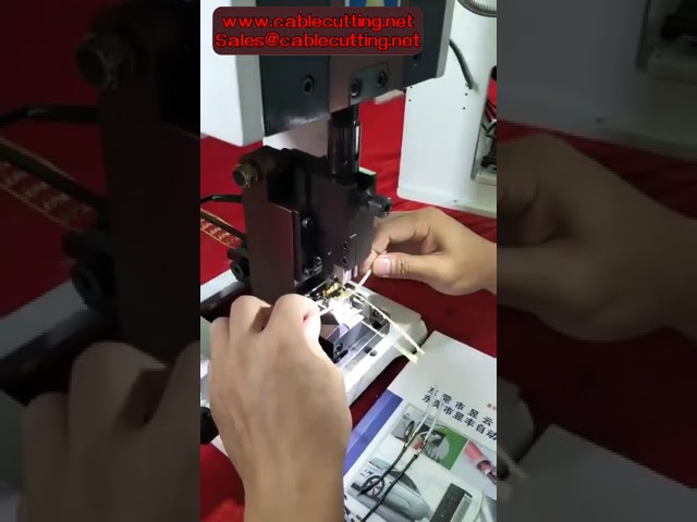 Touch Screen YHT-2 Automatic Wire Stripping Machine | 3-13mm Round Cable Cutter