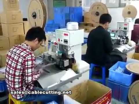 半自动排线压接机 | 高效工业线束自动化设备