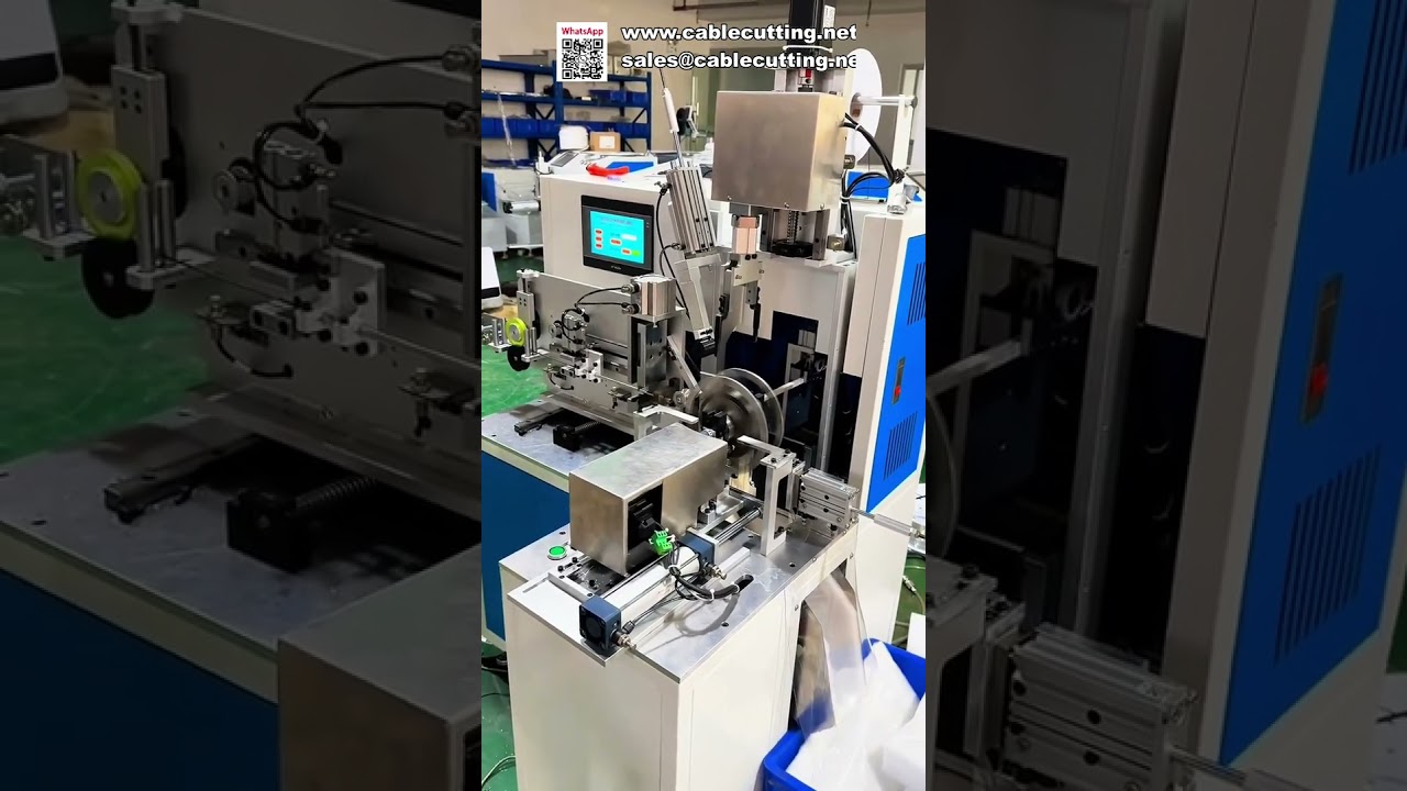 Full Automatic Hands Free Wire Winding and Tying Machine - Shorts