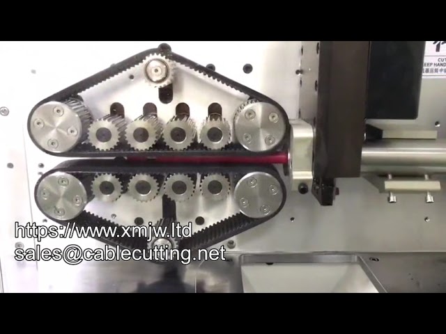 WPM 240 大直徑電纜粗線裁切剝皮機 - 高效處理大型方形電線