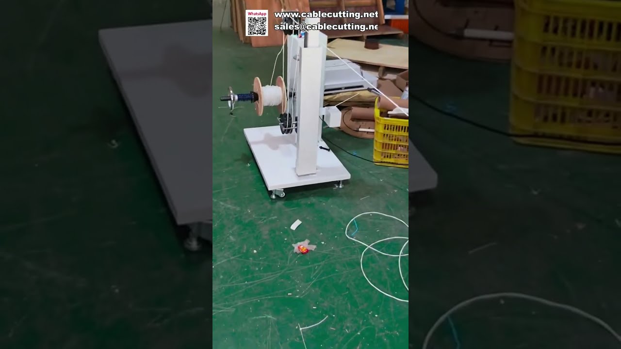 Industrial Wire Meter Counting and Winding Machine