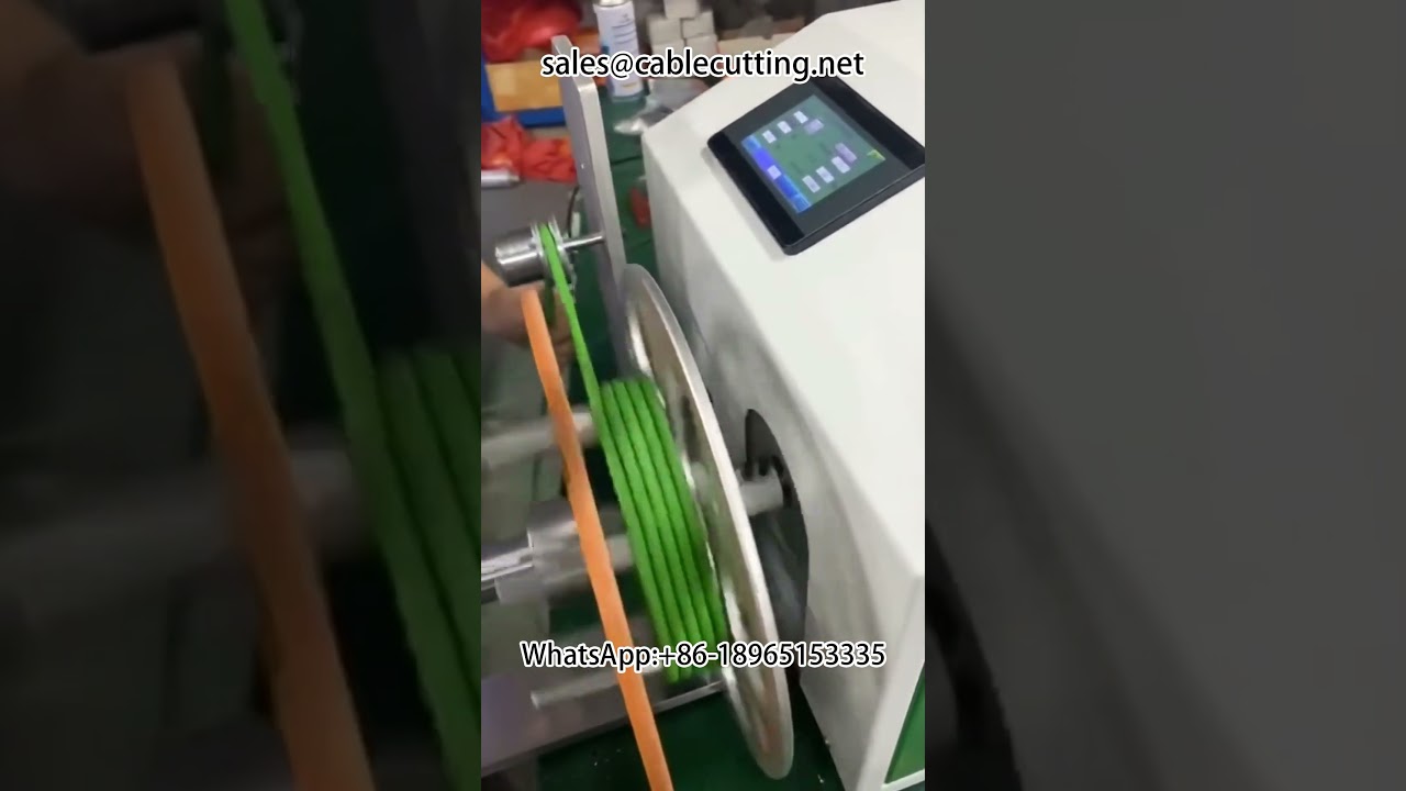 Wire and Cable Winding Machine for Data Cables | Automated Coiling