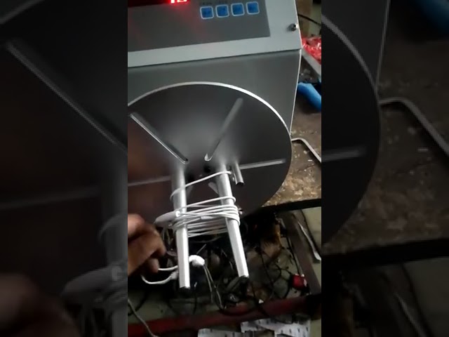 USB Data Cable Automatic Winding Machine with Meter Counter and Headphone Cable Binding