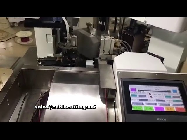 全自動両端端子ダブル圧着機｜生産性向上＆高速ワイヤー加工