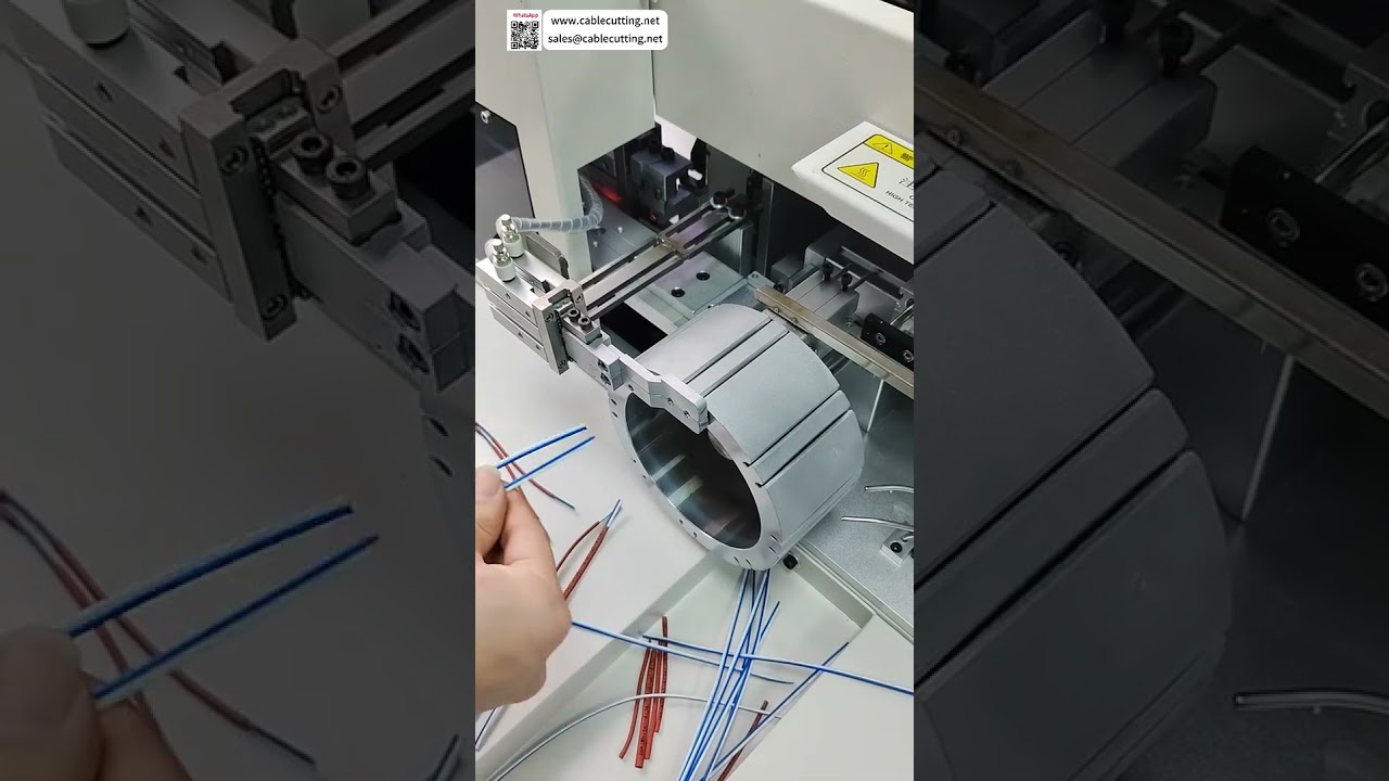 Color Ribbon Printing Tube Insertion Machine  Flawless 70mm Parallel Cable Alignment Tool - Shorts