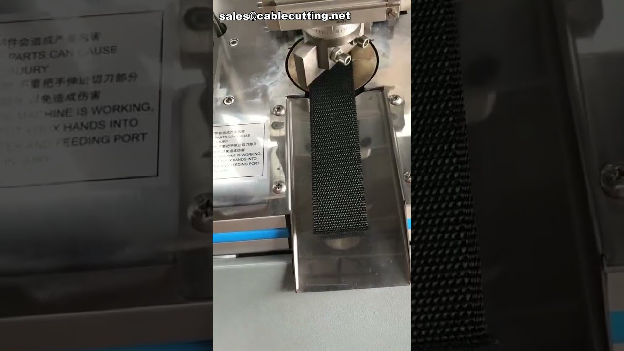 Smooth And Even Surfaces Guaranteed By Using The Ultrasonic Cutting Auto Belt Cutting Machine,Auto B