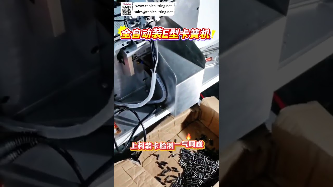 Fully Automatic E Type Circlip Assembly Machine High Efficiency Cost Saving Auto Equipment - Shorts