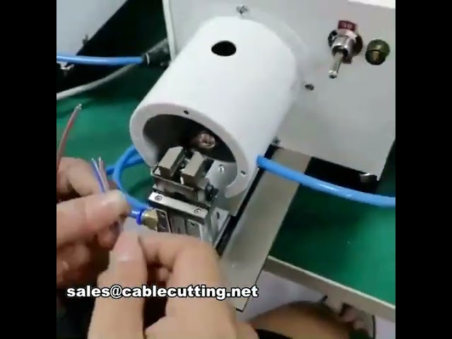 Pneumatic Electronic Wire Stripping and Twisting Machine WPM-200-T
