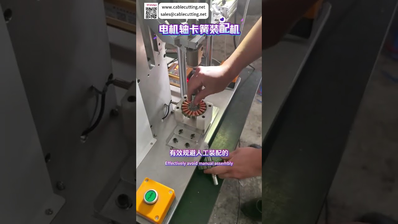 Motor Shaft Circlip Assembly Machine High Efficiency Automated Assembly Equipment Factory - Shorts