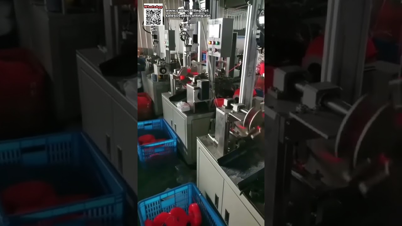 Fully Automatic Bundling & Coiling Machine for Pound Spool Trimmer Line System - Shorts