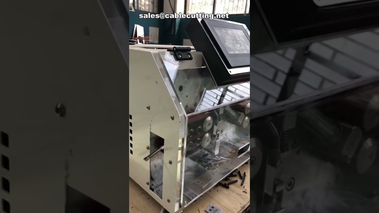 Wire Stripping Cutting Peeling Machine for Flat and Round Cable up to 30mm²