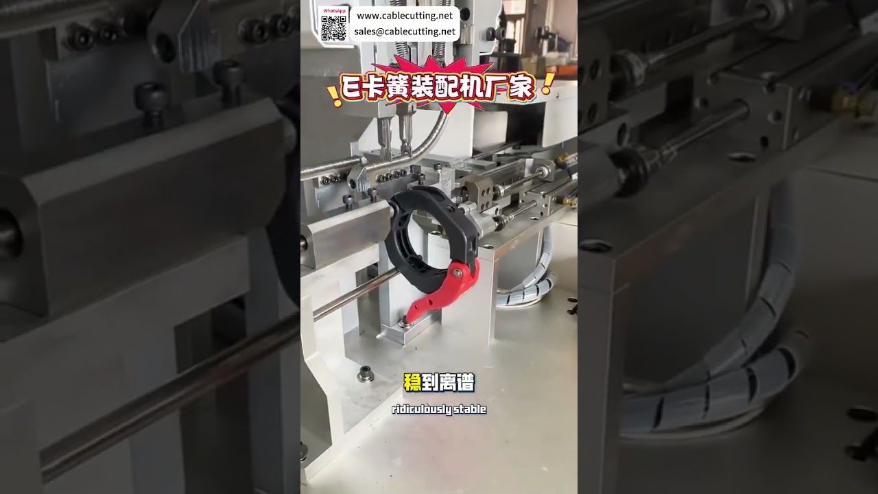 Custom E Ring Assembly Machine Manufacturer High Precision Industrial Auto Production Solutions - Shorts