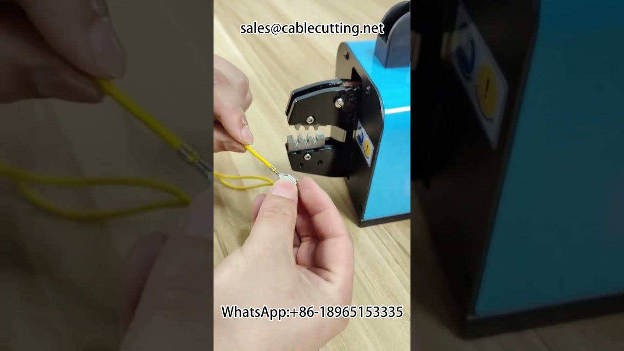 Pneumatic Crimping Pliers 16-M for Non-Standard Terminals and Hammer Crimping