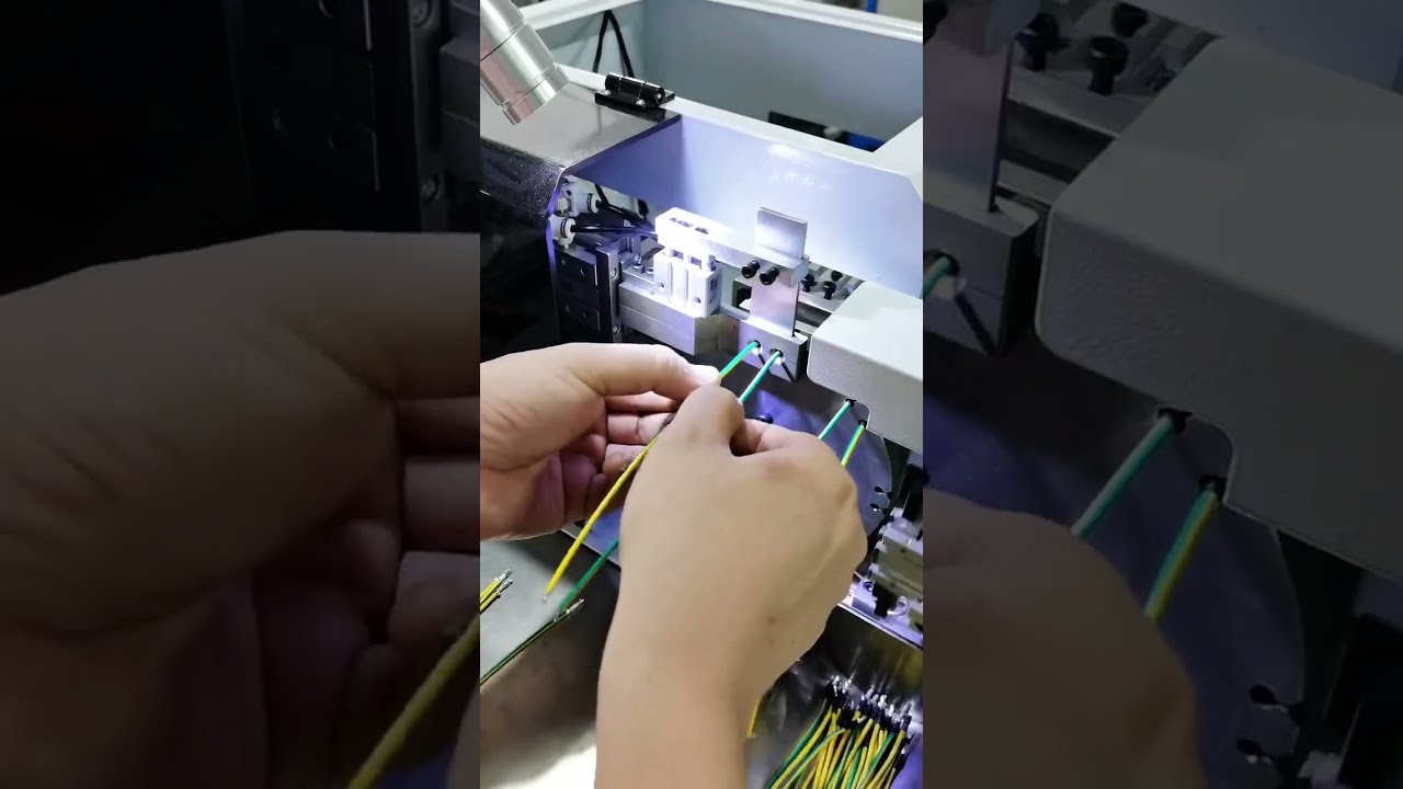Heat Shrink Tube Heating Machine Working Video Display Equipment