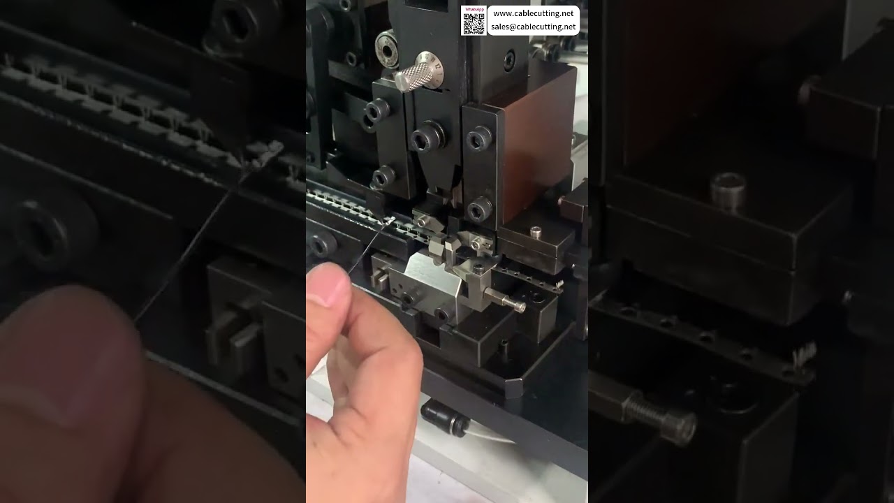 Wire Stripping Crimping Integrated Setup Factory Precision High Output Automated Methods Tools - Shorts