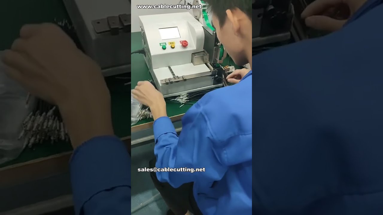 Automated Coaxial Cable Taping with 18mm PVC Tape | Factory Production